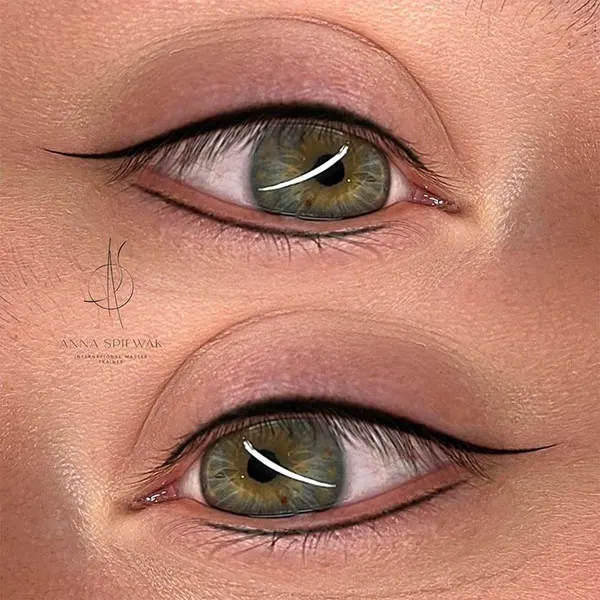 Eyeliner tattoo model 27