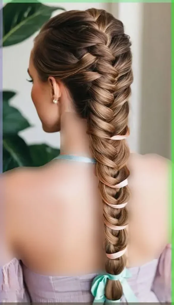 Girls Dutch braid 32