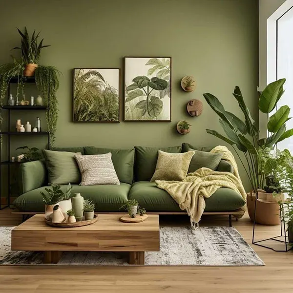 Green home decoration 25
