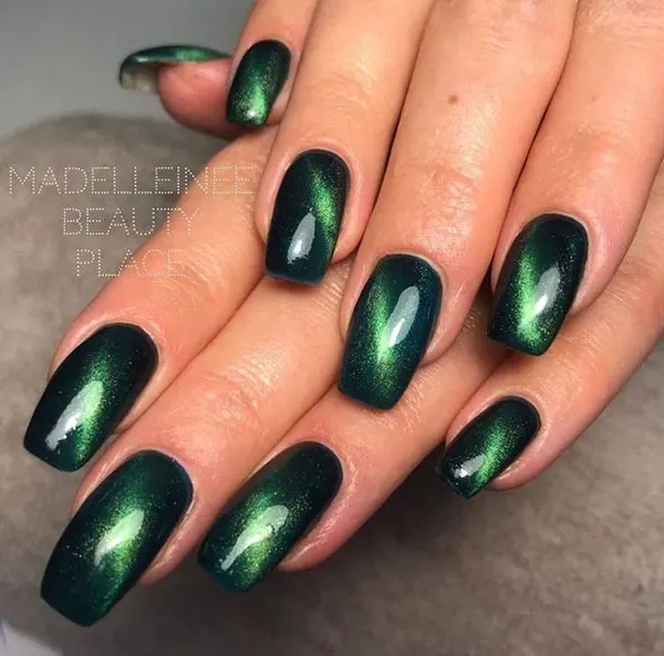 Green ice nails 28
