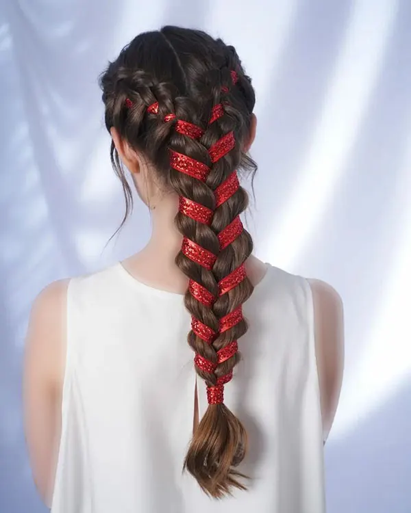 Hair weave for Eid 4