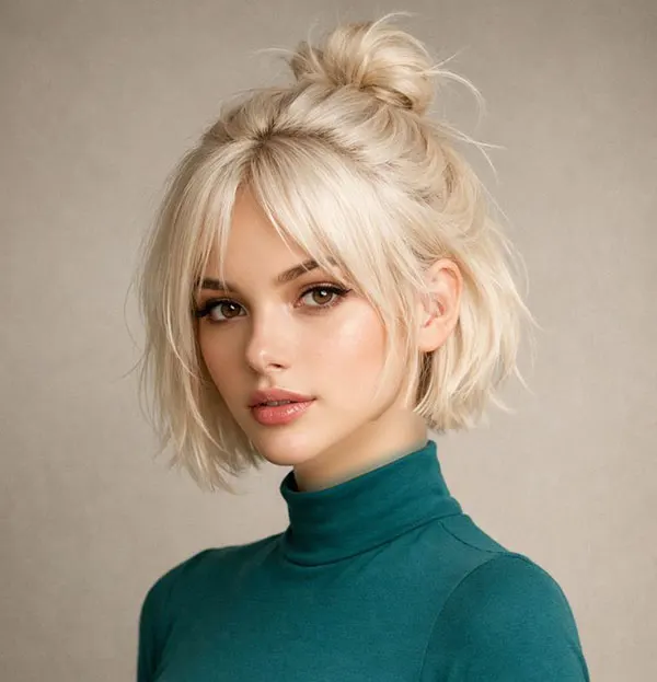 Hairstyles for short hair 14