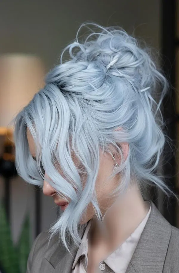 Ice blue hair color 10