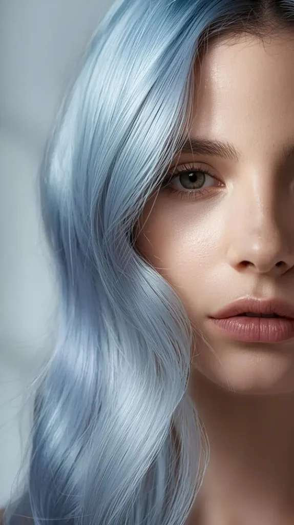 Ice blue hair color 12