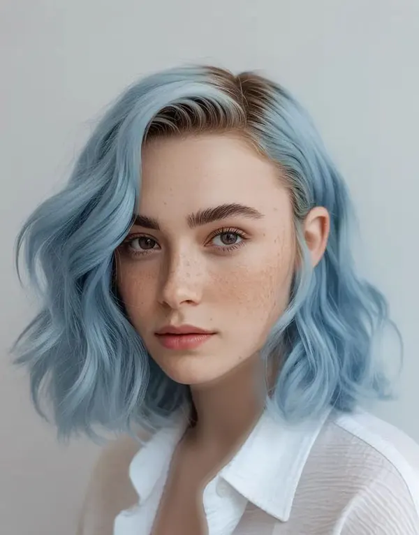 Ice blue hair color 15