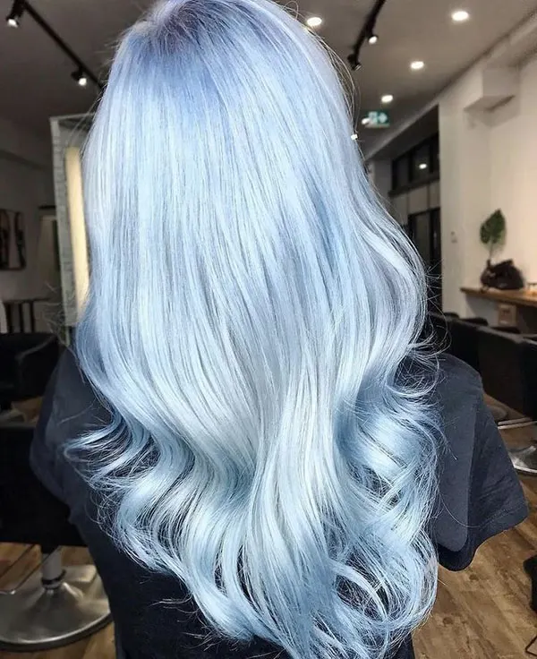 Ice blue hair color 20