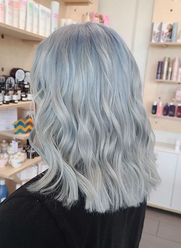 Ice blue hair color 6