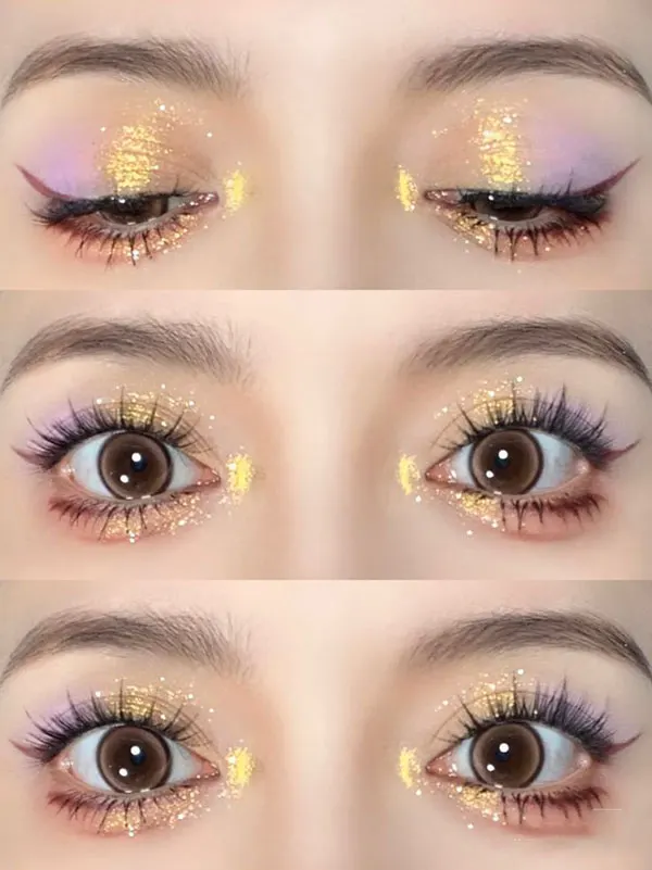 31 مدل میکاپ کره ای چشم؛ مینیمال، لطیف، دخترونه... 6 Korean eye makeup 1