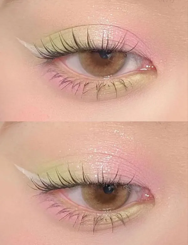 31 مدل میکاپ کره ای چشم؛ مینیمال، لطیف، دخترونه... 26 Korean eye makeup 24