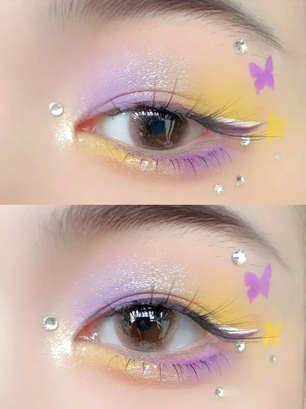 31 مدل میکاپ کره ای چشم؛ مینیمال، لطیف، دخترونه... 7 Korean eye makeup 4