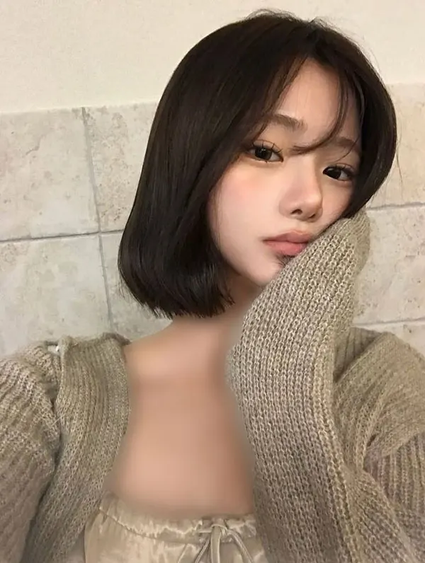 32 عکس میکاپ دخترانه کره ای| آرایش کیوت یا استایل جدی؟ انتخابی که صورتتو عوض میکنه... 34 Korean girl makeup photo 30