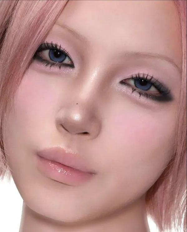 32 عکس میکاپ دخترانه کره ای| آرایش کیوت یا استایل جدی؟ انتخابی که صورتتو عوض میکنه... 12 Korean girl makeup photo 8