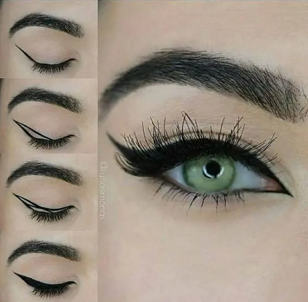 5 مرحله آموزش کشیدن خط چشم | طبیعی، تمیز و بدون اغراق! 19 Learn how to draw eyeliner 18