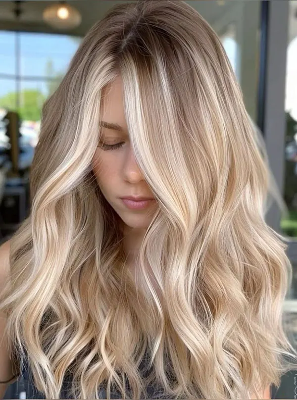Light hair color 22