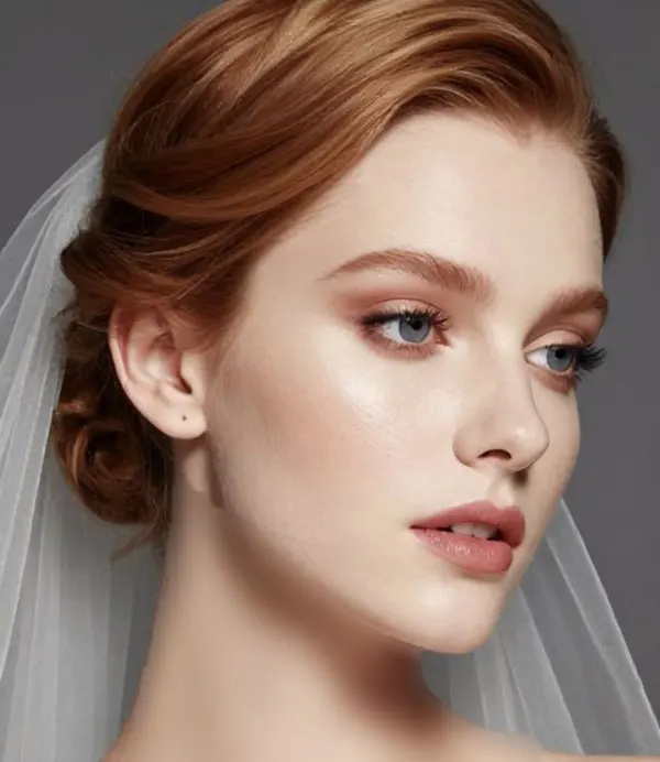 Light makeup for girls for weddings 12