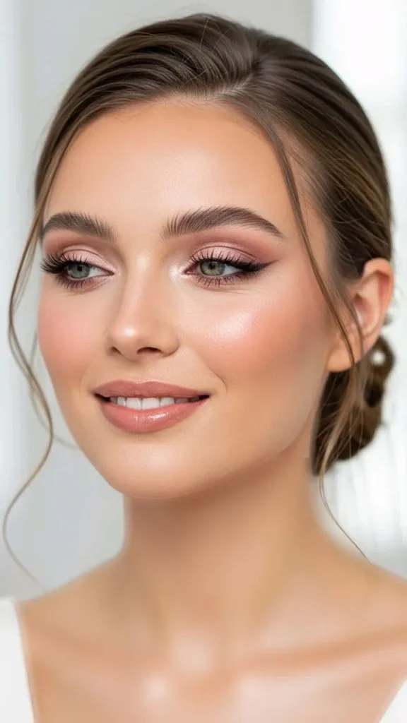 Light makeup for girls for weddings 18