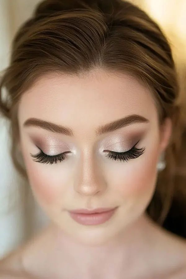 Light makeup for girls for weddings 3