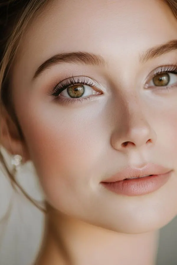 Light makeup for girls for weddings 4