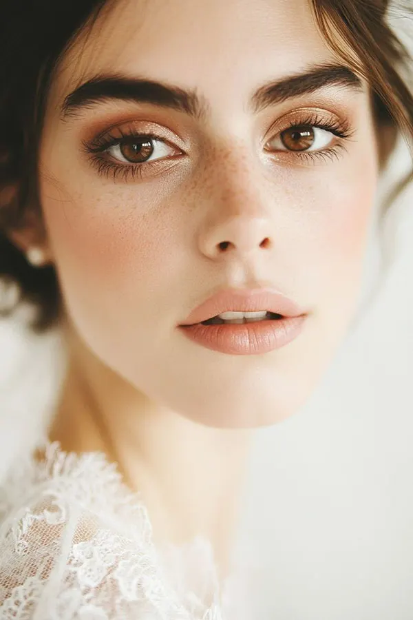 Light makeup for girls for weddings 9