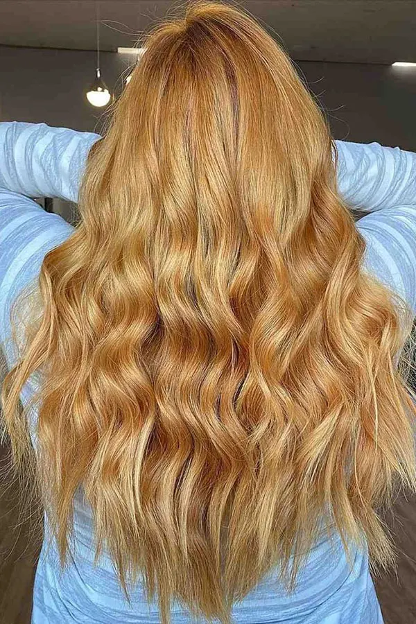 Medium golden blonde 15