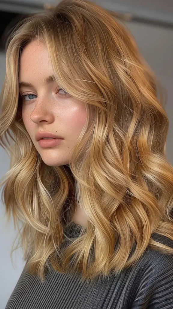 Medium golden blonde 18