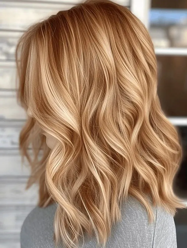 Medium golden blonde 19