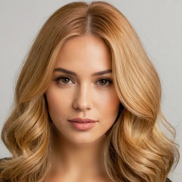 Medium golden blonde 3