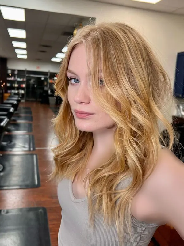 Medium golden blonde 4