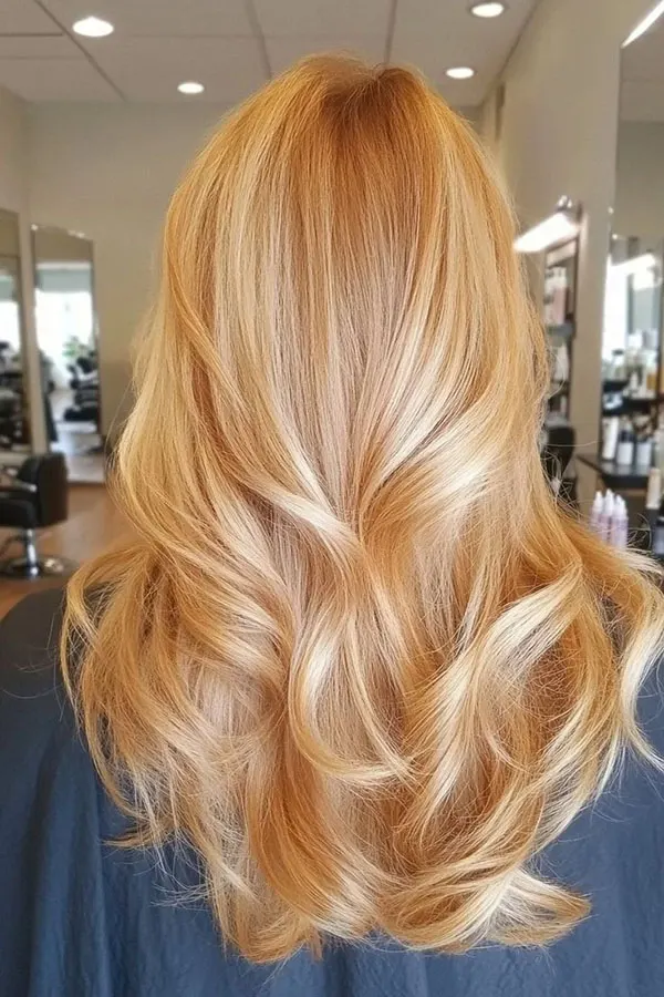 Medium golden blonde 7