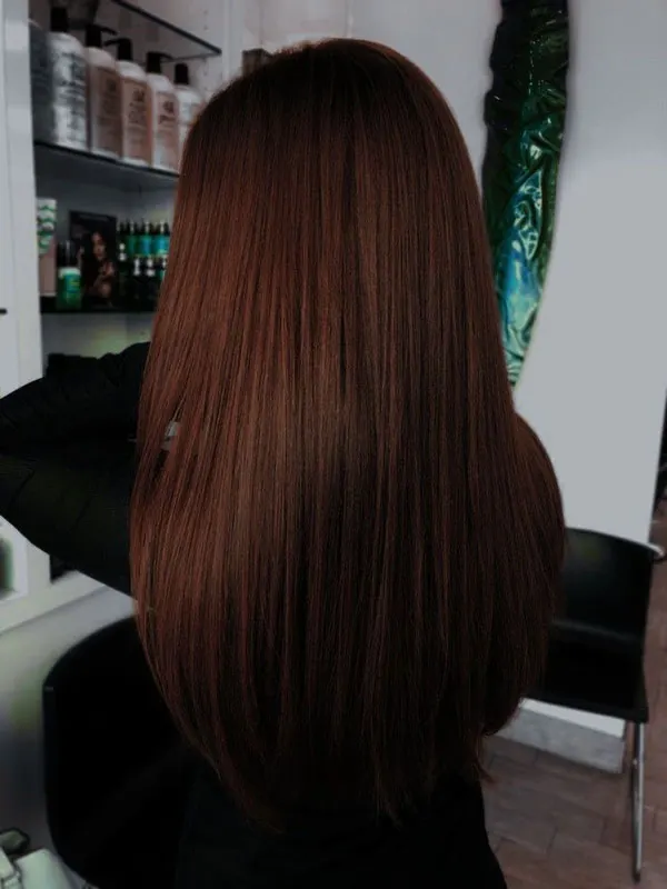 Natural brown hair color 12