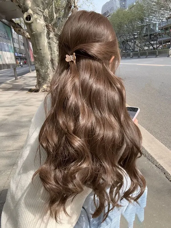 Natural brown hair color 15