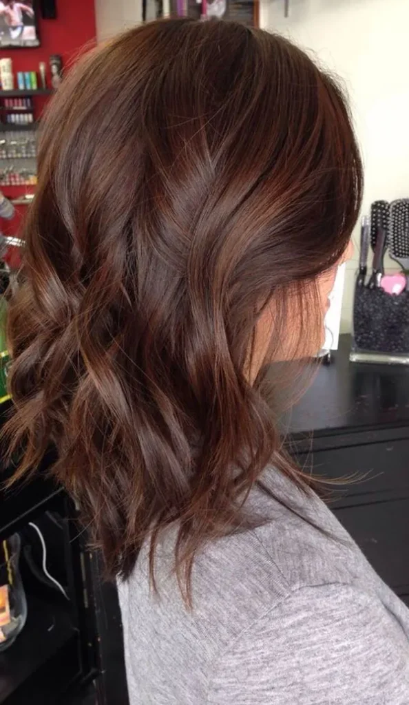 Natural brown hair color 23
