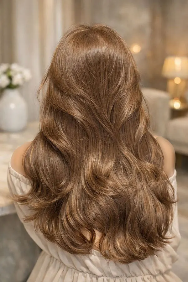 Natural brown hair color 24