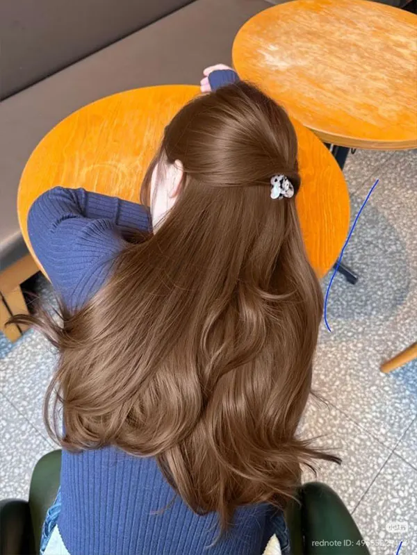 Natural brown hair color 6