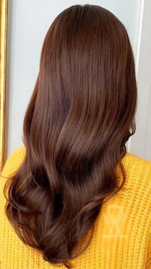 Natural brown hair color 9