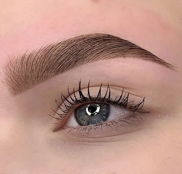 Natural eyebrow transplant model 13