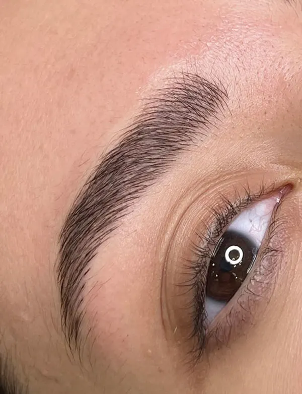 Natural eyebrow transplant model 16
