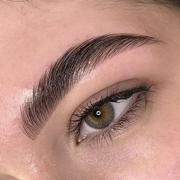 Natural eyebrow transplant model 21