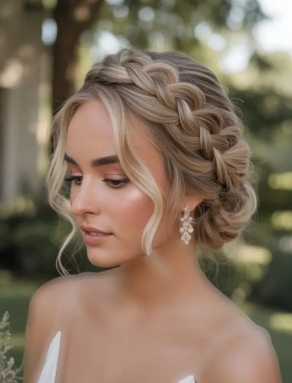 New bridal hairstyles tied up 11