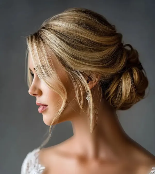 New bridal hairstyles tied up 14