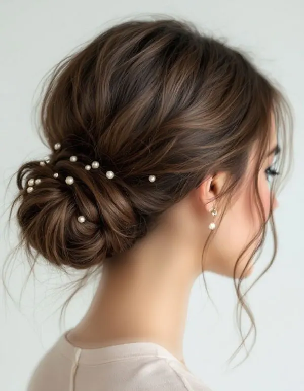 New bridal hairstyles tied up 15