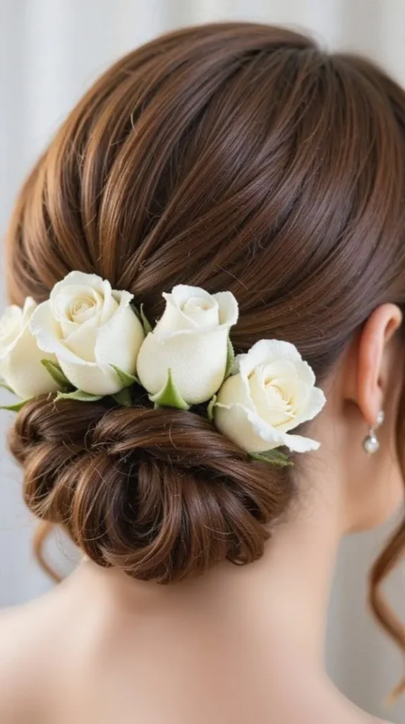 New bridal hairstyles tied up 18