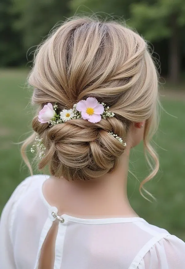 New bridal hairstyles tied up 19