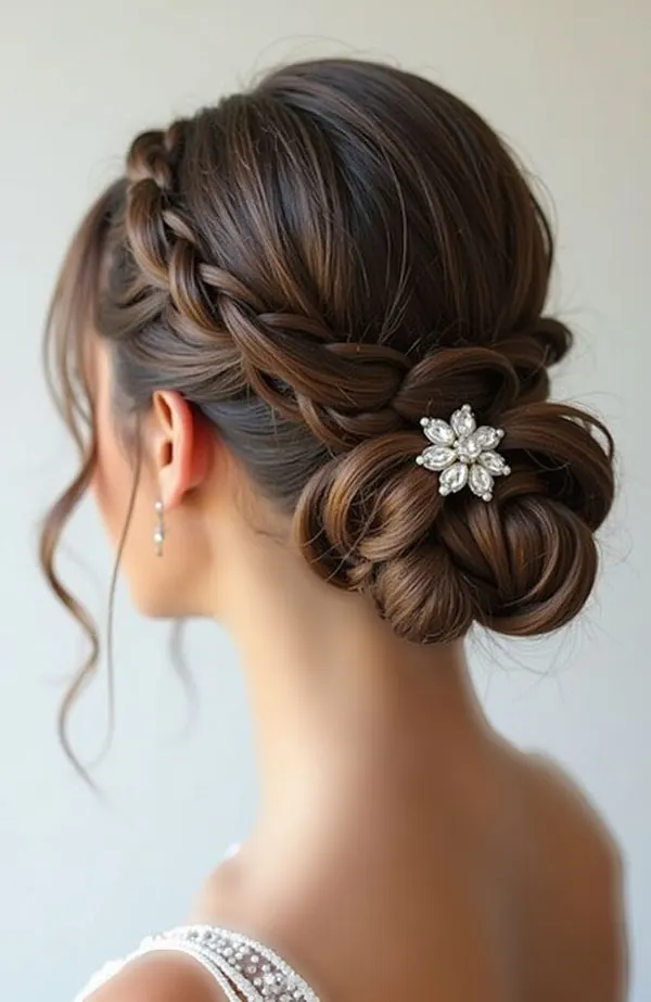 New bridal hairstyles tied up 21