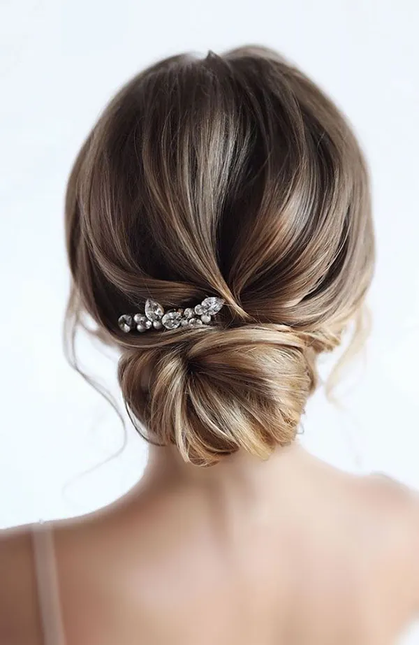 New bridal hairstyles tied up 26