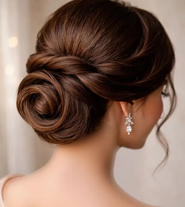 New bridal hairstyles tied up 27
