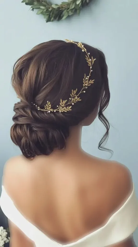 New bridal hairstyles tied up 3