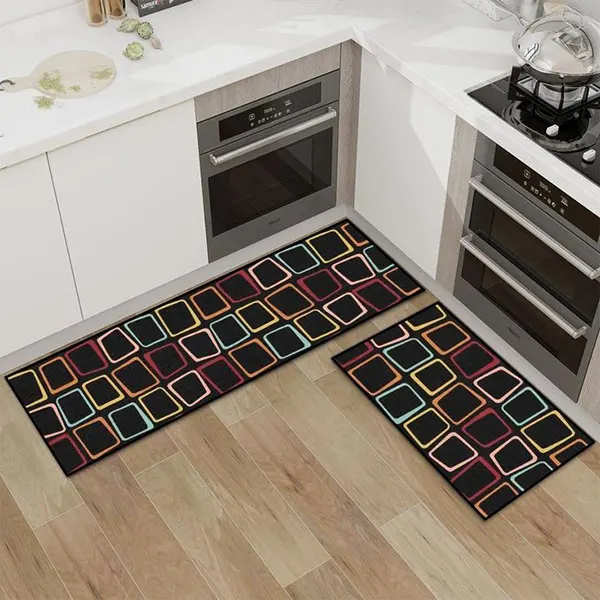 32 نمونه گلیم فرش آشپزخانه جدید؛ رنگها و طرحهایی که الان همه میپسندن! 10 New kitchen rug 28