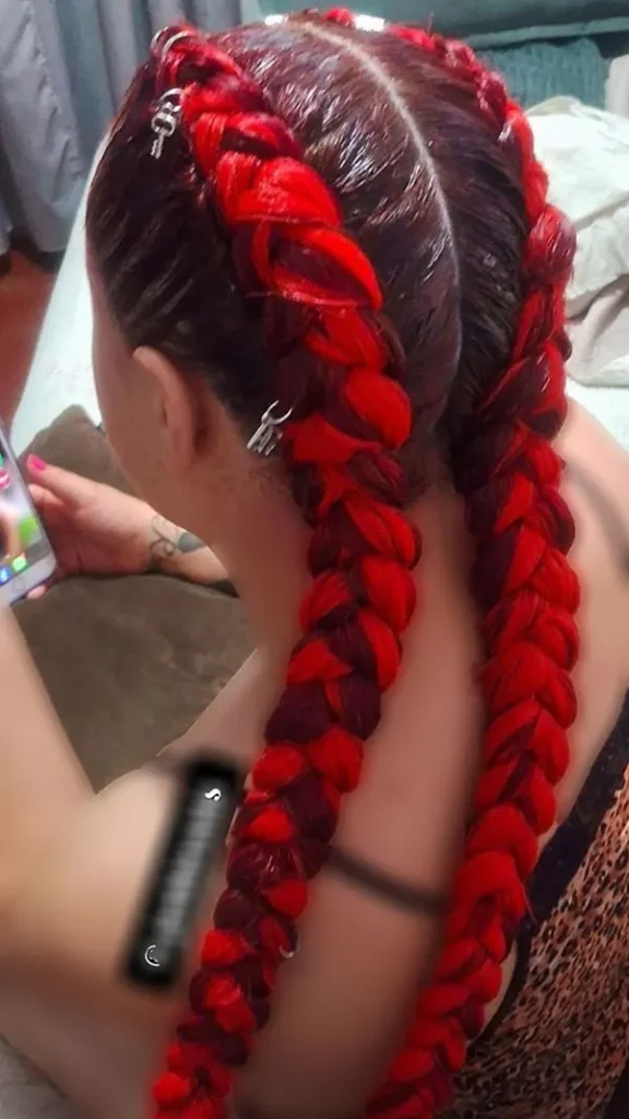 30 مدل بافت مو قرمز دخترانه | یه انتخاب ساده که ساده نیست! 23 Red hair texture 19