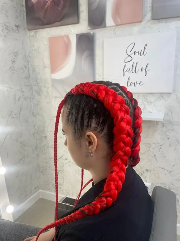 30 مدل بافت مو قرمز دخترانه | یه انتخاب ساده که ساده نیست! 5 Red hair texture 2